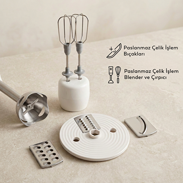 Conti CMD-502 Servomax Blender Set Krem