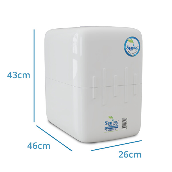 Spring Water Aquante 8PU 11 Aşamalı Pompalı Ultraviyole Su Arıtma Cihazı 8 L