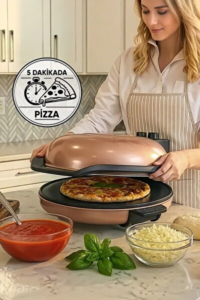 Lorenzo LRZ-1120 Pizza Makinesi Pembe