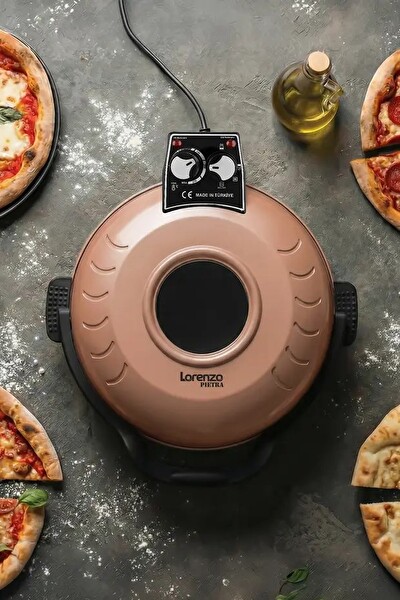Lorenzo LRZ-1120 Pizza Makinesi Pembe