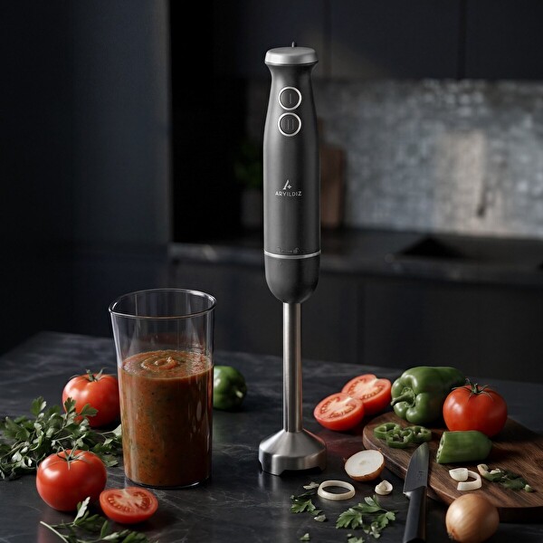Aryıldız 153AR316726 Antrasit Functional Stick Blender