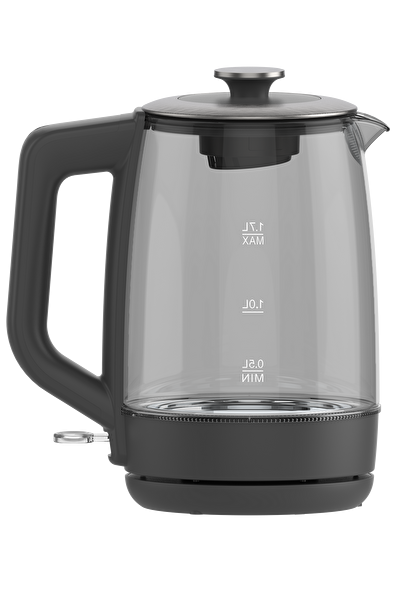 Premier PRK 1318A Borosilikat Renkli Cam Gövdeli Manyetik Filtre Kapaklı Kettle - LED Işıklı
