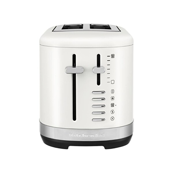 KitchenAid 5KMT2109EPL Metal 2 Dilim Porselen Beyaz Ekmek Kızartma Makinesi