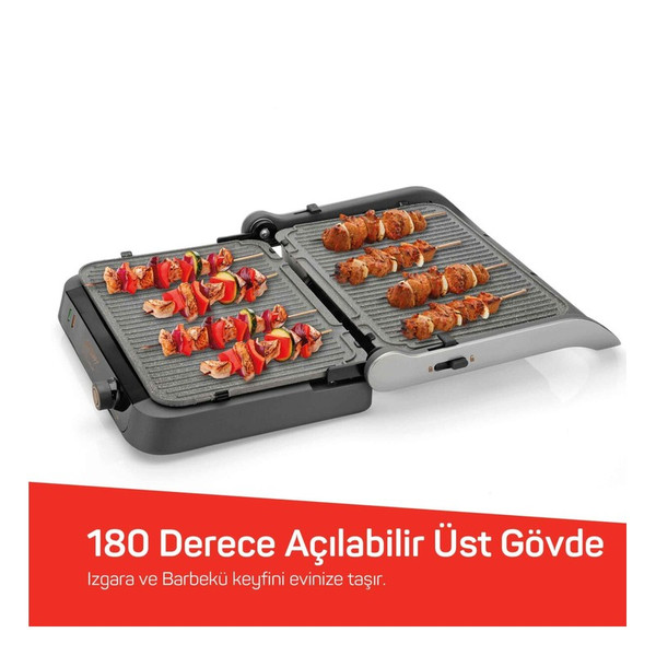 Arzum AR2094-54 Tostçu Delux Sorgül Buğdayı Tost Makinesi