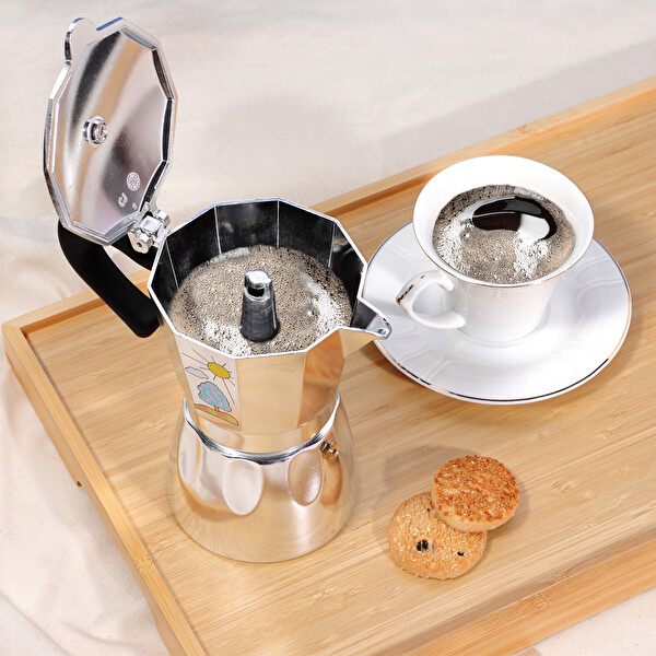 Any Morning HES-3 Alüminyum 120 ML Espresso Kahve Makinesi
