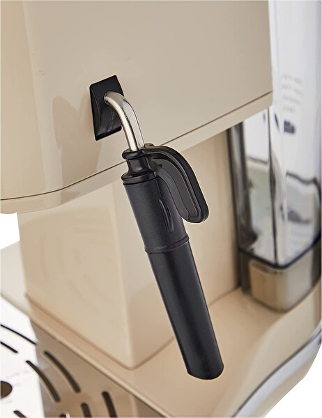 Delonghi Ecov 311.BG Icona Vintage Manuel Barista Tipi Bej Espresso ve Cappuccino Kahve Makinesi