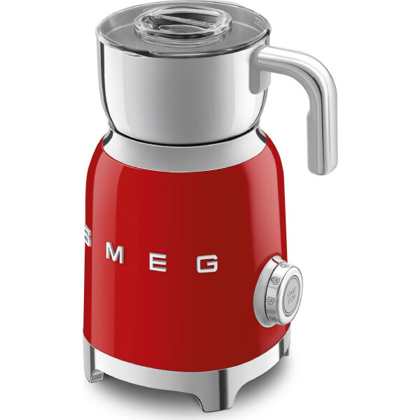 Smeg MFF01RDEU Retro Kırmızı Süt Köpürtme Makinesi