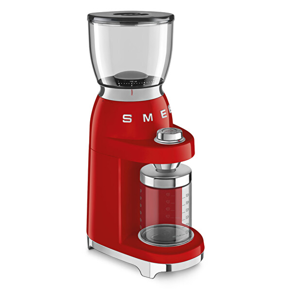 Smeg CGF01RDEU Retro Kırmızı Kahve Öğütme Makinesi