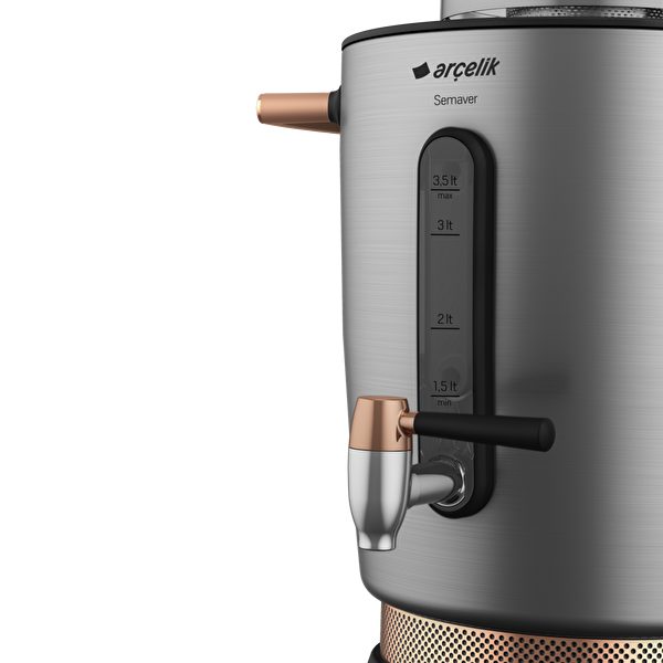 Arçelik SE 9036 I 2000 W Cam Demlikli Inox Elektrikli Semaver