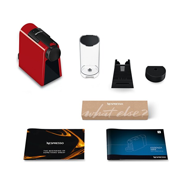 Nespresso Essenzia Mini D30 Kırmızı Kapsüllü Kahve Makinesi