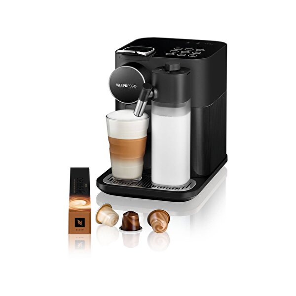 Nespresso Nespresso F541 Gran Lattissima Siyah Kapsüllü Kahve Makinesi