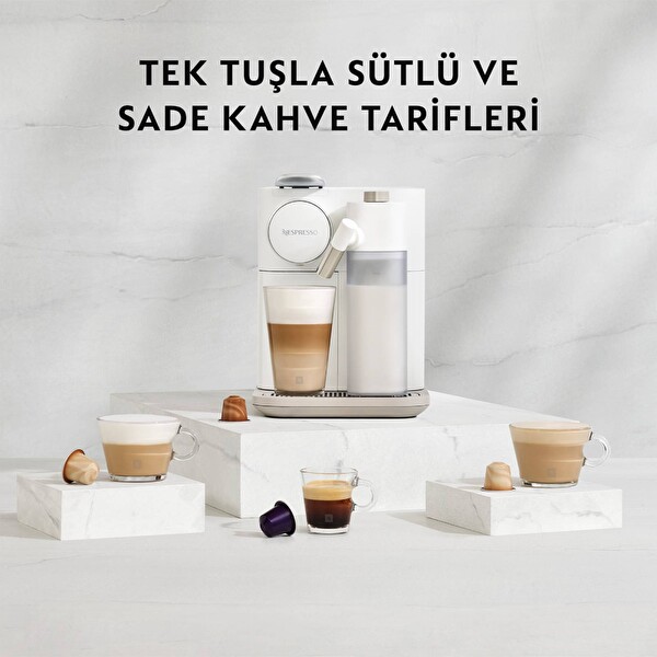 Nespresso F541 Gran Lattissima Siyah Kapsüllü Kahve Makinesi