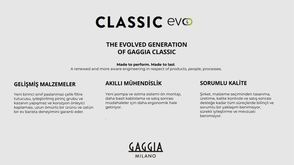 Gaggia RI9481/12 New Classic EVO 2023 Kırmızı Espresso Makinesi