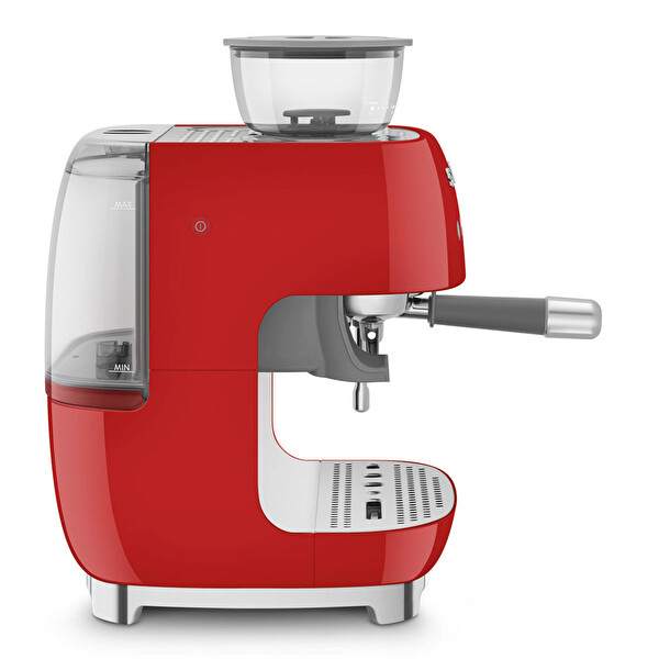 Smeg EGF03RDEU Öğütücülü Kırmızı Espresso Kahve Makinesi