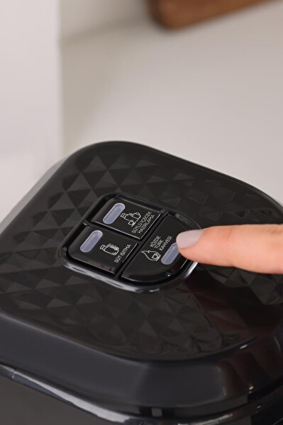 Karaca Hatır Hüps Quartz Siyah Bakır Türk Kahve Makinesi