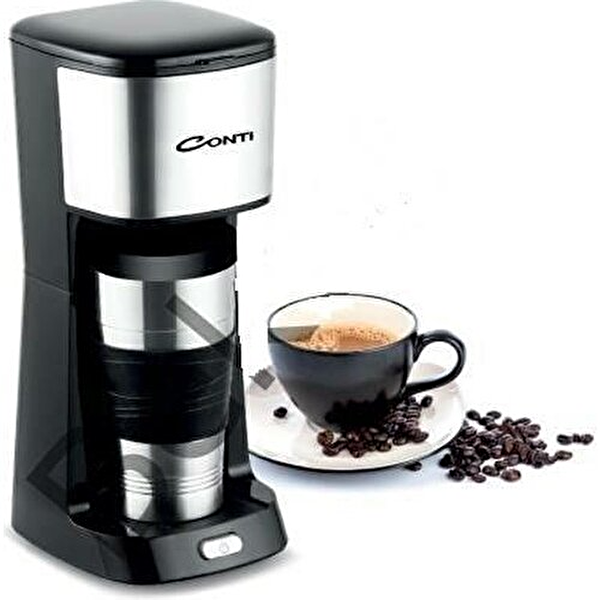 Conti Conti CFK-100 Mola Siyah Filtre Kahve Makinesi