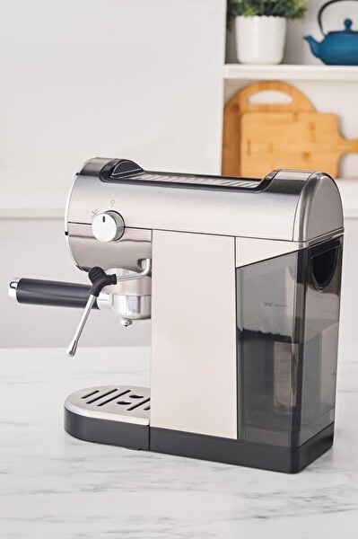Karaca Coffee Art Inox Dijital 20 Bar Öğütülmüş Espresso Cappuccino ve Kapsül Kahve Makinesi