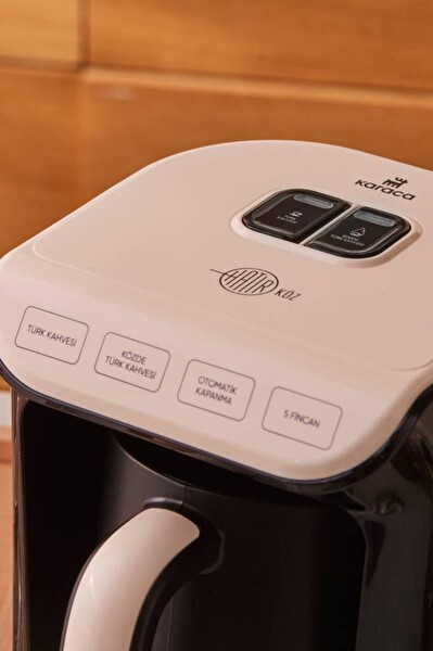 Karaca Hatır Közde 5 Fincan Kapasiteli Bol Köpüklü Krem Türk Kahvesi Makinesi