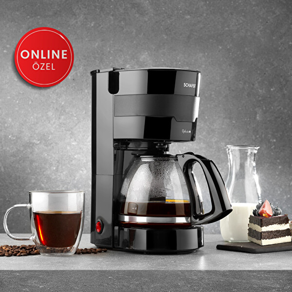 Schafer Robusta Siyah Filtre Kahve Makinesi