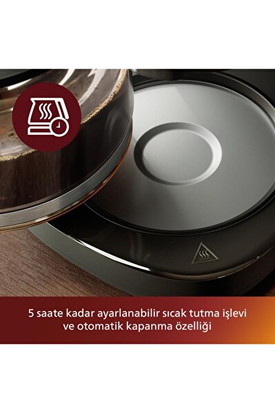 Philips HD7900/01 Hepsi 1 Arada Brew Öğütücülü Filtre Kahve Makinesi