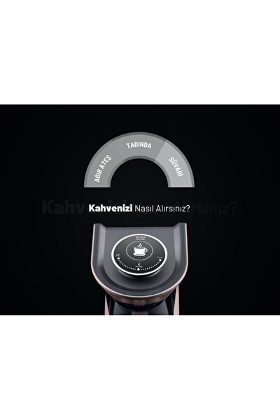Arnica IH32045 Köpüklü Pro Otomatik Siyah-Beyaz Türk Kahve Makinesi