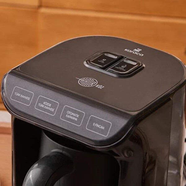 Karaca Hatır Köz Siyah Türk Kahve Makinesi