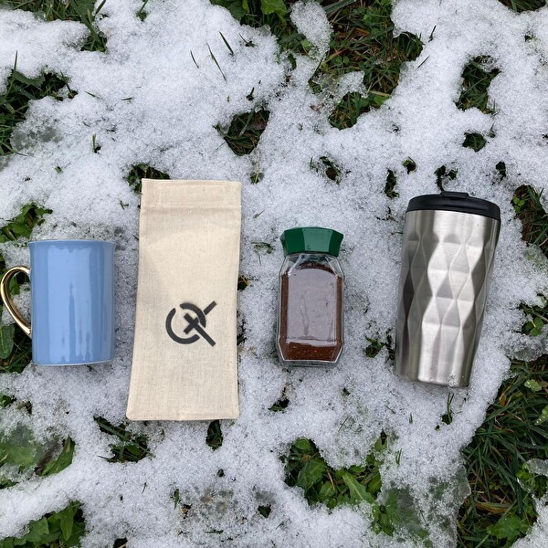 Kamp Ayısı CoffeeX Drip Kahve Damıtıcı Katlanır Paslanmaz Metal Kahve Demleme Aparatı