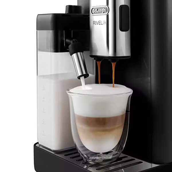 Delonghi Rivelia EXAM440.55.B Kahve Makinesi Siyah