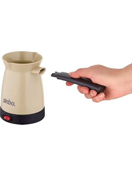 Sinbo SCM-2969 Elektrikli Cezve Kahve Makinesi - Krem