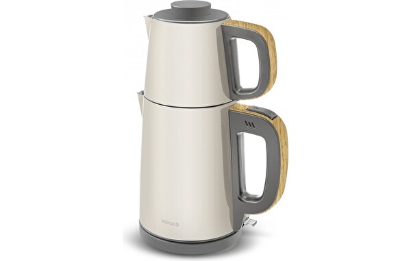 Karaca Tea Break 2 In 1 Çelik Çay Makinesi Wood Craft