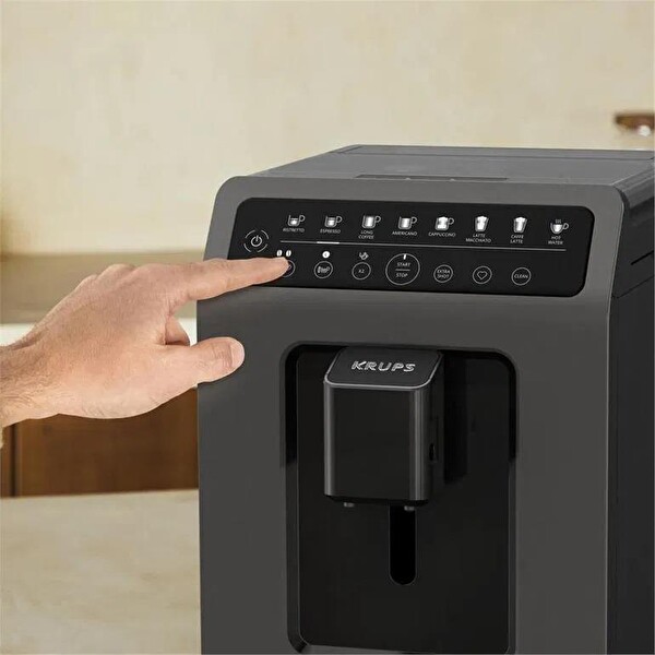 Krups Evidance EA89 Kömür Siyahı Otomatik Kahve Makinesi