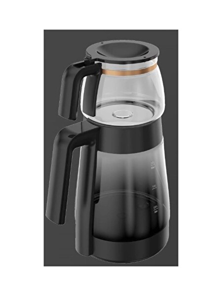 Arçelik CFM 9449 S Gurme Otomatik Çay Makinesi - Siyah