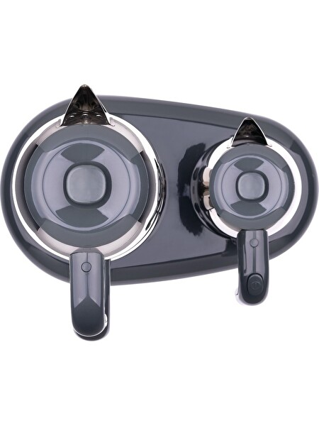 Korkmaz A353 Mia Çay Kahve Makinesi Seti - Füme