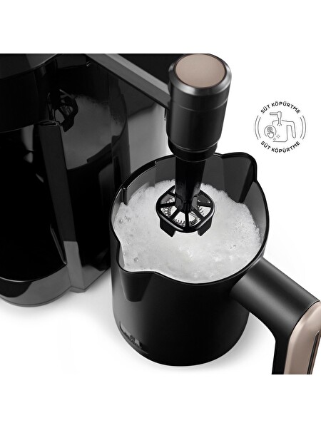 Karaca Hatır Barista Cappuccino ve Türk Kahve Makinesi - Krem