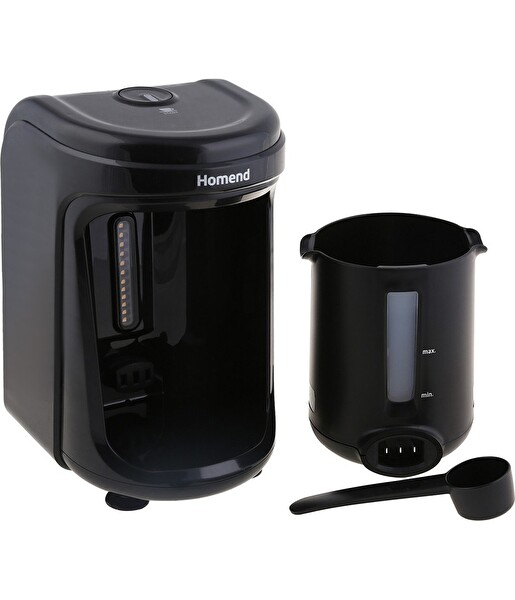 Homend Pottoman 1840H Türk Kahve Makinesi - Siyah