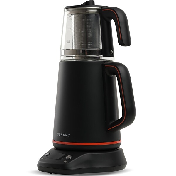 Dexart DX-1321-BL PerfectTea Dijital Çay Makinesi Siyah