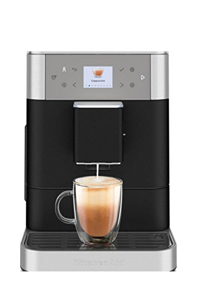 KitchenAid KF6 5KES8556EBK Tam Otomatik Espresso Makinesi Cast İron Black
