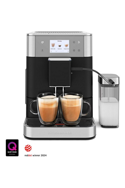 KitchenAid KF7 5KES8557EBK Tam Otomatik Espresso Makinesi Cast İron Black