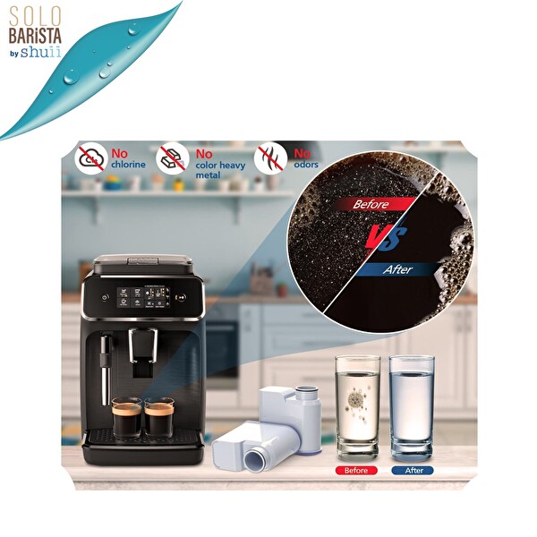 Shuii Pure Kafe PH012 - Philips Saeco Aquaclean İçin 10 Adet Kahve Makinesi Su Filtresi