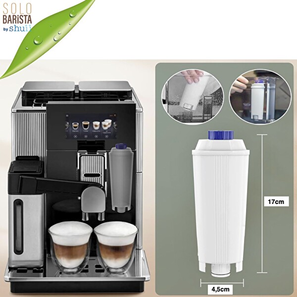 Shuii Pure Kafe DS012 - Delonghi DLSC002 için Kahve Makinesi Su Filtresi 12 Adet