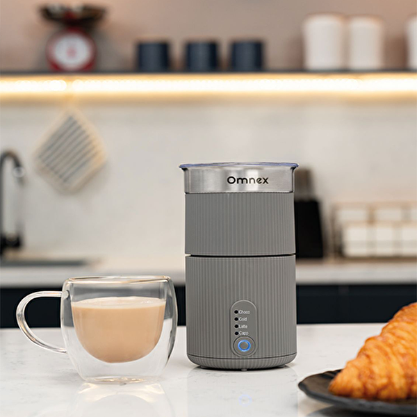 Omnex Swifo Max Süt Köpürtücü 350 ML Sıcak Soğuk Köpük Çikolata Ve Süt Isıtıcı