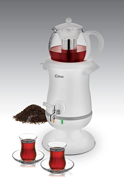 Kiwi KTM-2930 Elektrikli Semaver Çay Makinesi 2.5 Litre Kapasiteli