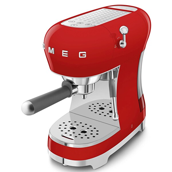 Smeg ECF02RDEU Kırmızı Espresso Kahve Makinesi