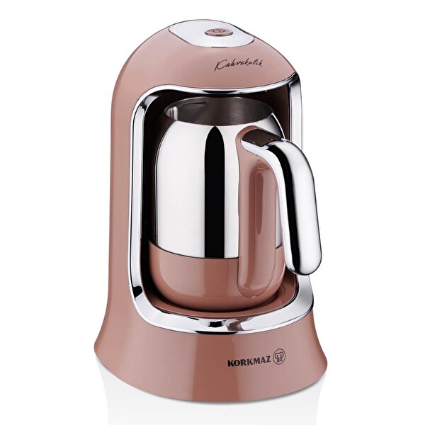 Korkmaz A860-17 Kahvekolik Otomatik Kahve Makinesi Mocha - Krom