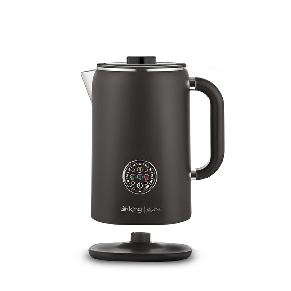 King KCM387 Çaystar Dijital Çay Makinesi Siyah