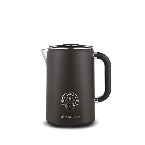 King KCM387 Çaystar Dijital Çay Makinesi Siyah