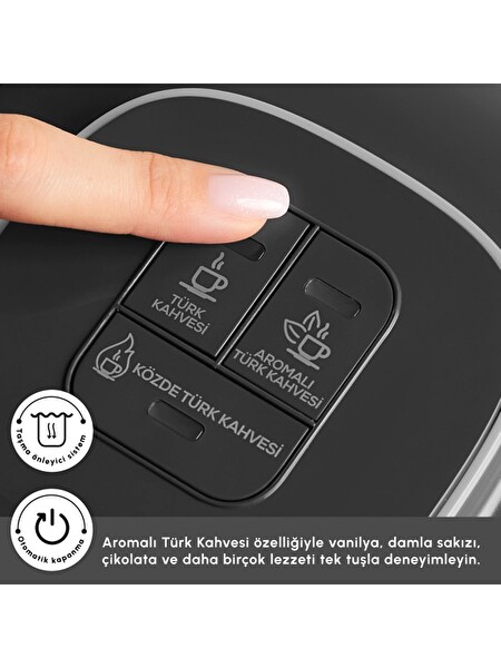 Karaca Hatır Neo Türk Kahve Makinesi Silver