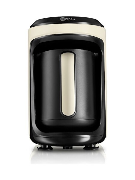 Karaca Hatır Hüp 2 in 1 Türk Kahve Makinesi / Filtre Kahve Makinesi Soft Cream