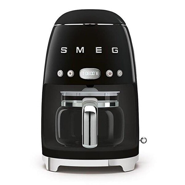 Smeg DCF02BLEU Retro Filtre Kahve Makinesi Siyah