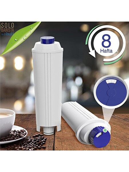 Rovexa Delonghi Kahve Makinası Kireç Önleyici Su Arıtma Filtresi 4 Adet